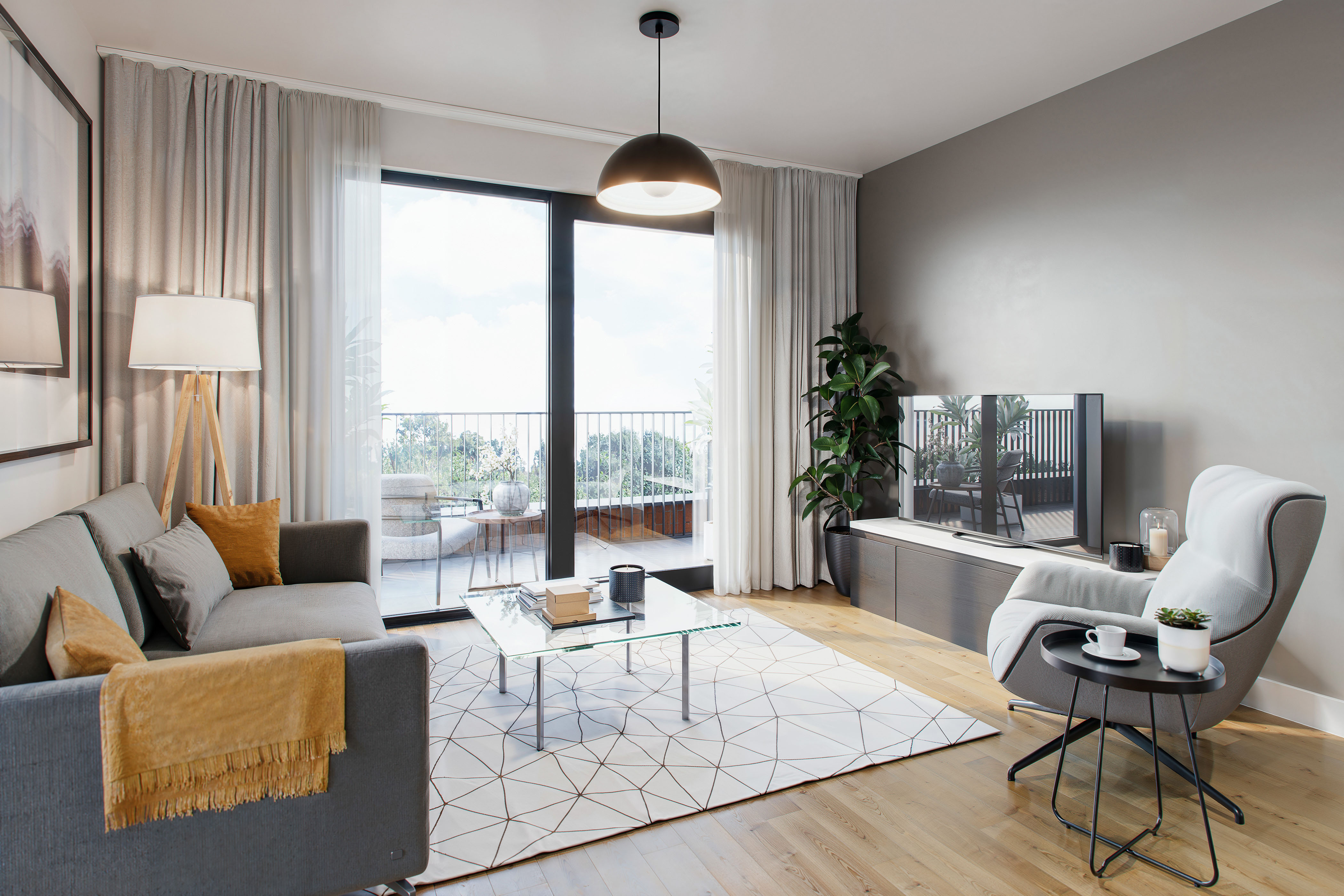 Broadway apartment interior